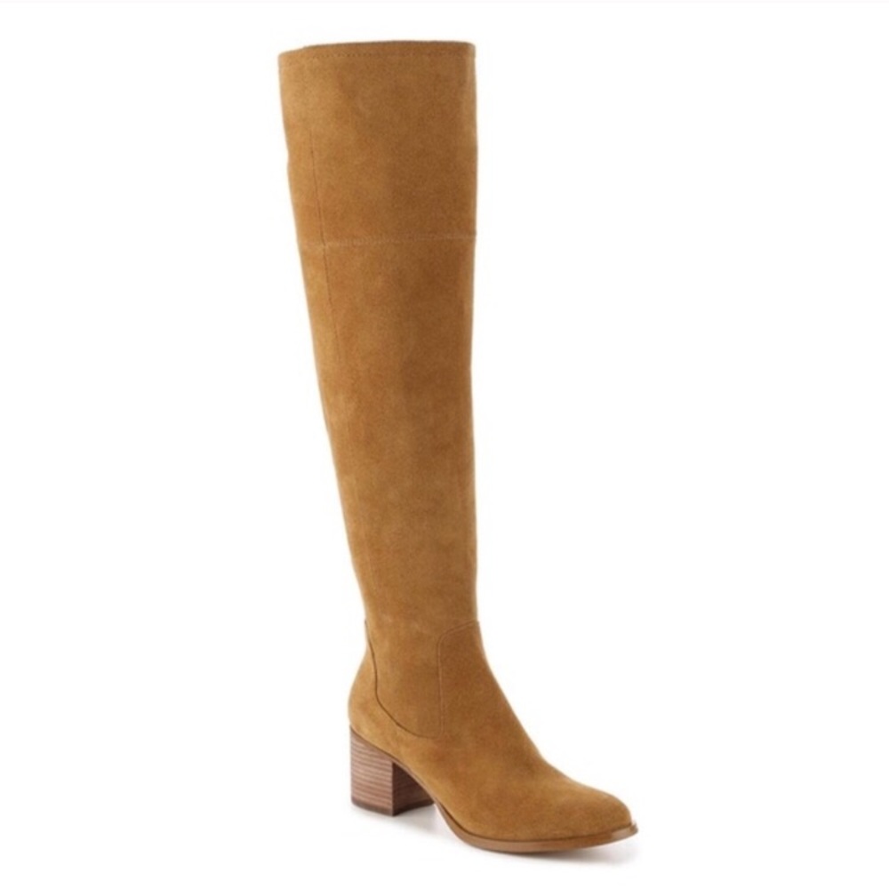 Suede over the knee boots